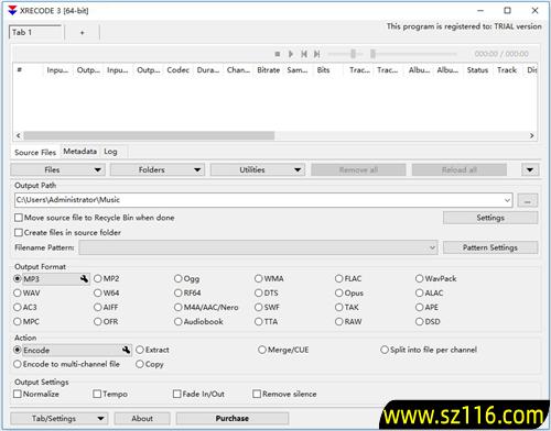 Xrecode3(多功能音频转换工具) v1.175 多语便携版-第1张图片-爱下载 Xrecode3(多功能音频转换工具) v1.175 多语便携版-第1张图片-爱下载