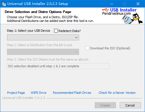 Universal USB Installer v2.0.3 绿色版 – 一键制作可启动U盘工具