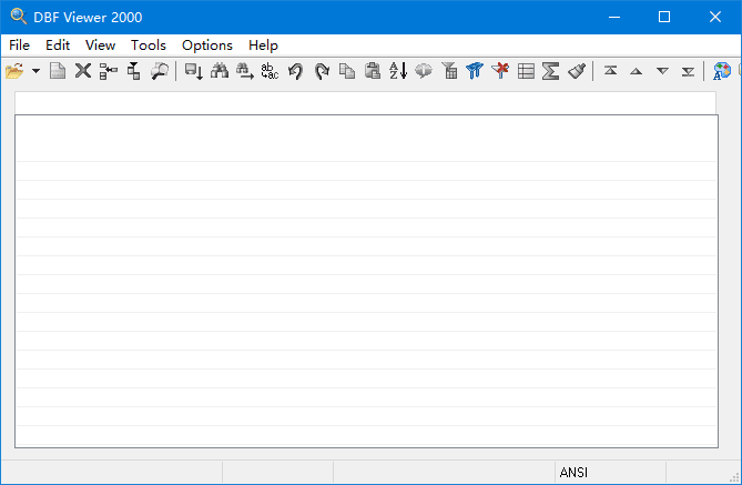 DBF Viewer 2000 v8.95 便携版|轻量DBF数据库文件查看与编辑工具